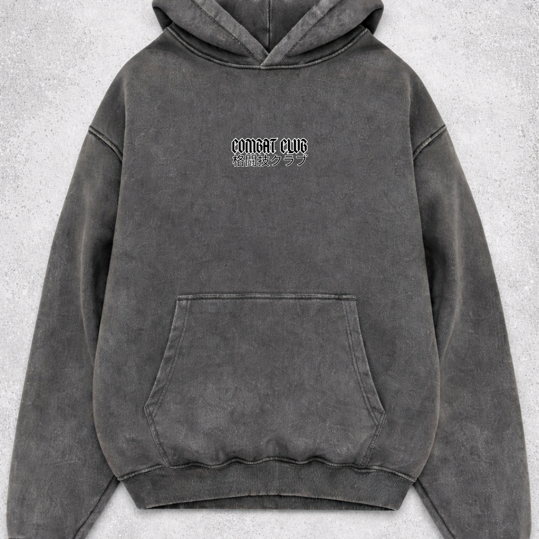 Acid Wash Heavyweight Hoodie